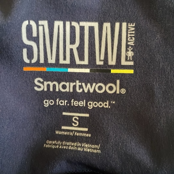 New, Smartwool Soft, Gray, stretchy jumper. Smartwool Active Base Layer - Picture 9 of 11